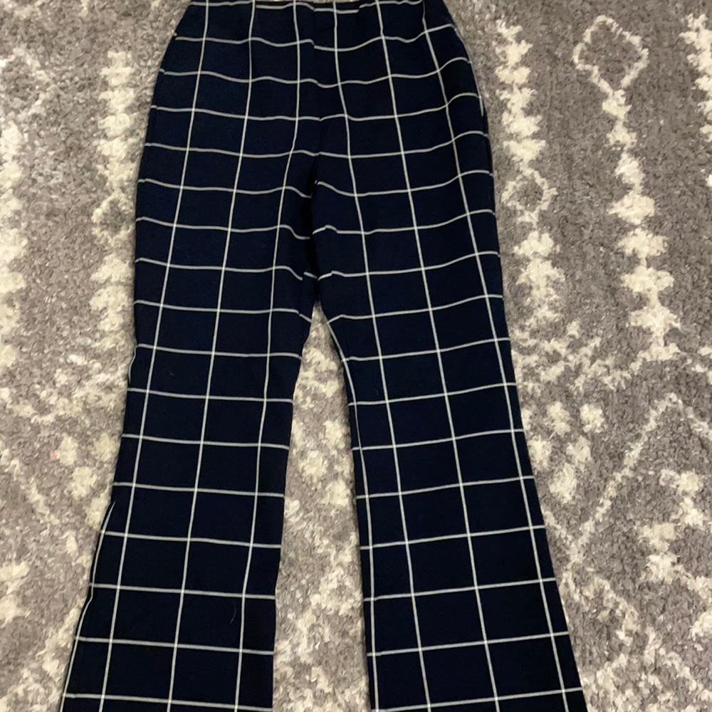 Bailey 44 Plaid Pomtemkin Cropped Pants